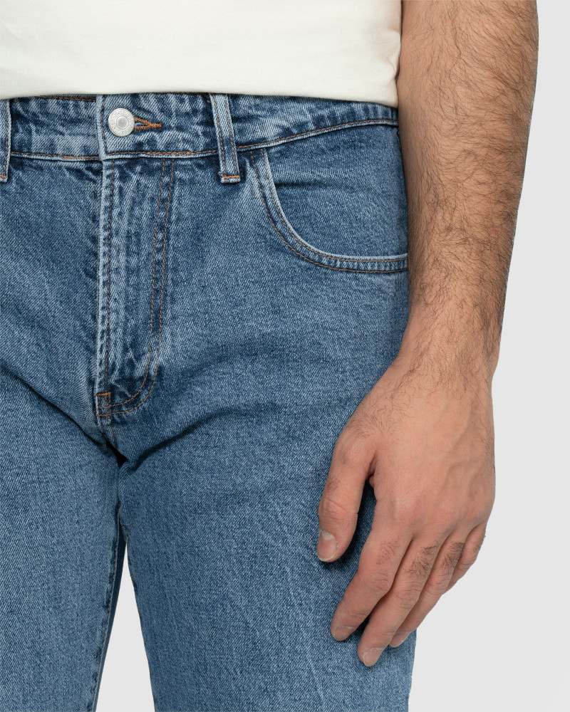 شلوار جین ساده رگولار مردانه آبی روشن 22312157