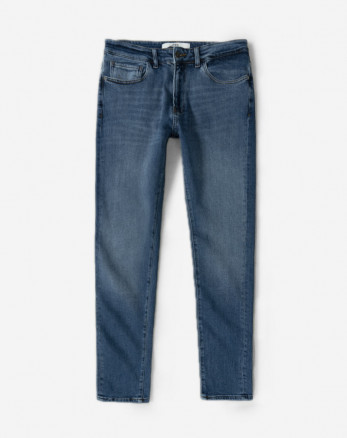 خرید و قیمت شلوار جین ساده اسلیم مردانه آبی 22311313