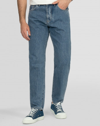 خرید و قیمت شلوار جین ساده رگولار مردانه آبی 22312161