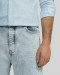 شلوار جین استریت فیت (Straight fit) ساده مردانه آبی روشن 23324699