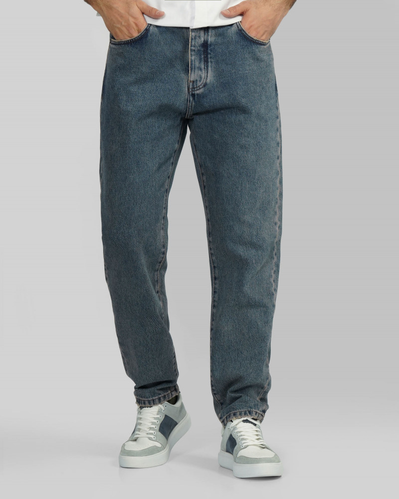 خرید و قیمت شلوار جین استریت استایل (Street Style) ساده مردانه آبی تیره 23224692