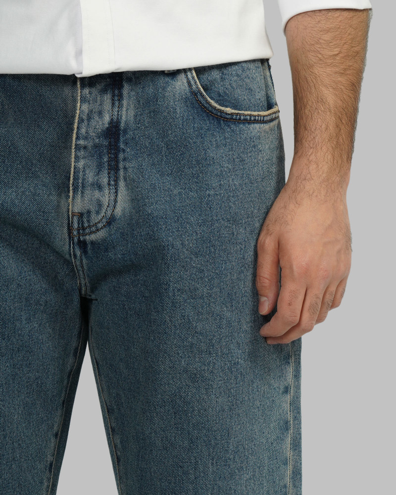 خرید و قیمت شلوار جین استریت استایل (Street Style) ساده مردانه آبی تیره 23224692