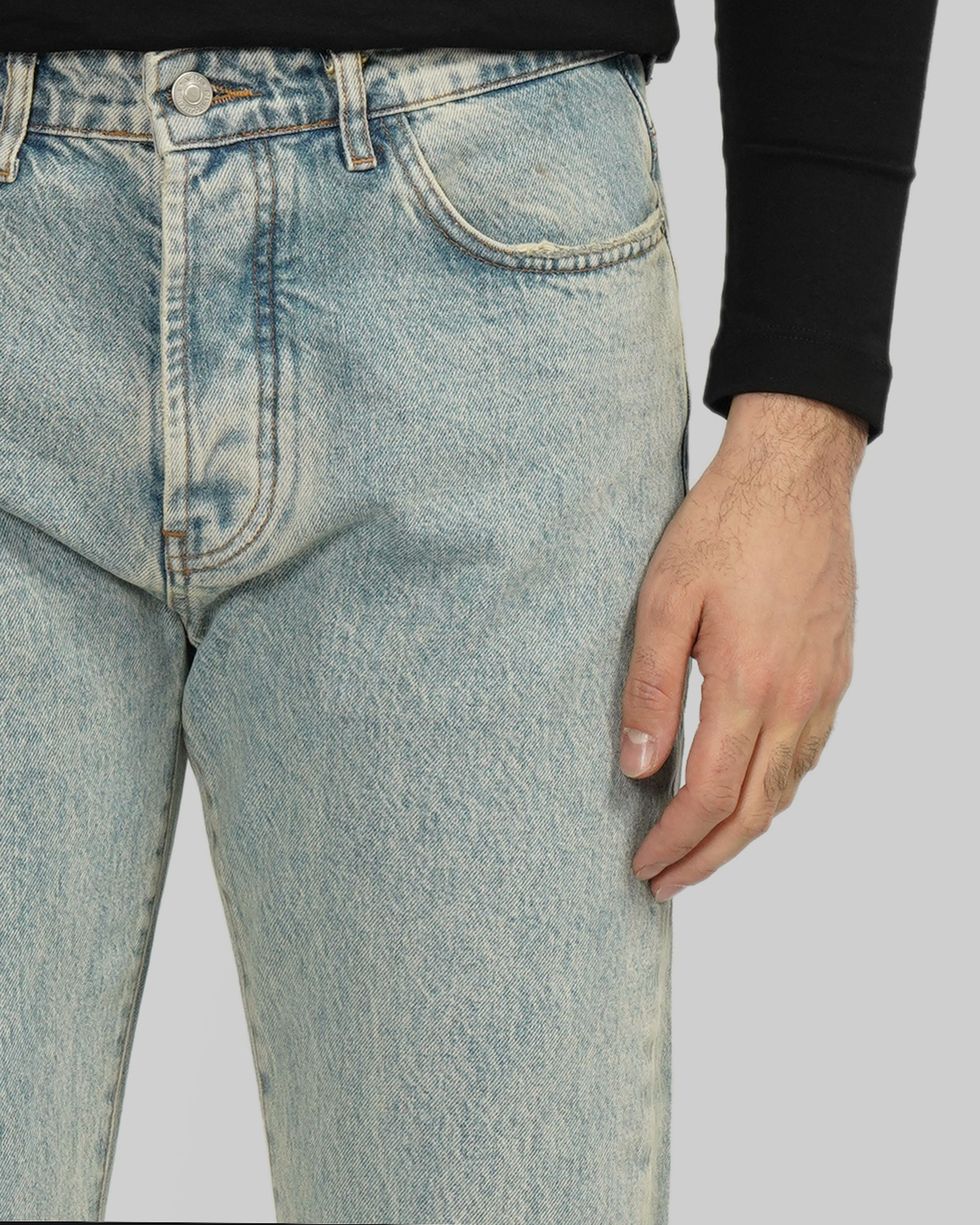 خرید و قیمت شلوار جین استریت استایل (Street Style) ساده مردانه آبی روشن 23324709