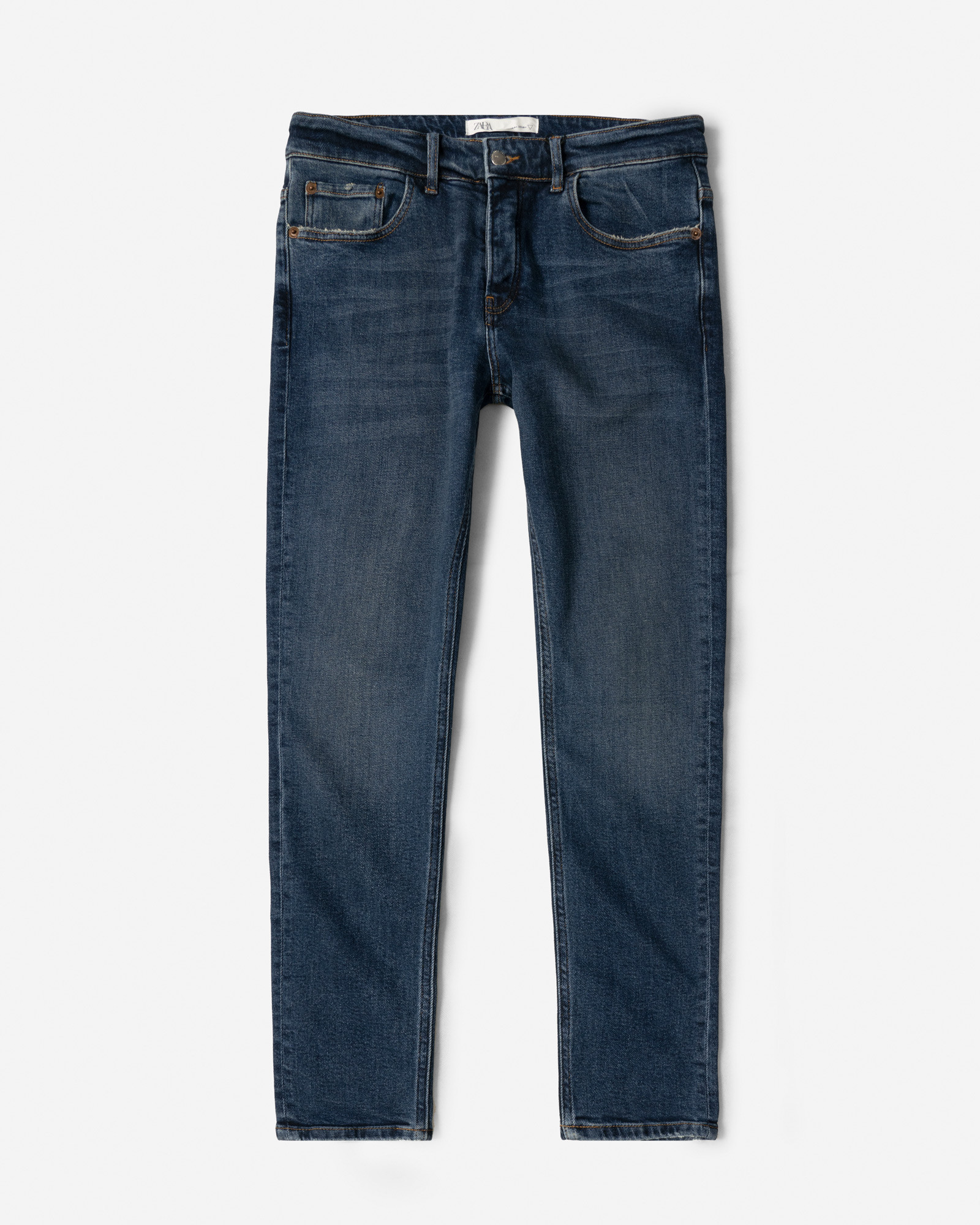 خرید و قیمت شلوار جین اسکینی (skinny) ساده مردانه  آبی تیره 22410254