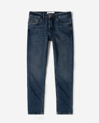 خرید و قیمت شلوار جین اسکینی (skinny) ساده مردانه  آبی تیره 22410254