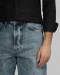 شلوار جین واید لگ (Wide leg) ساده مردانه آبی 23424751