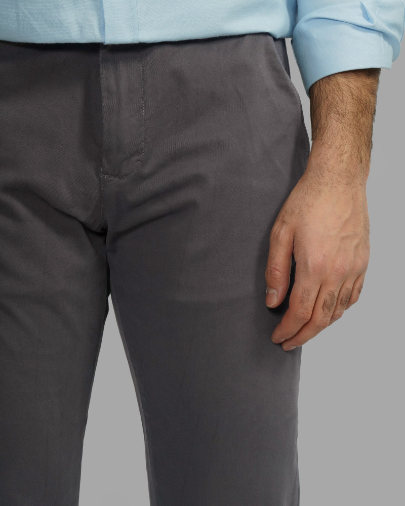 خرید و قیمت شلوار کتان مردانه اسلیم خاکستری 23415192