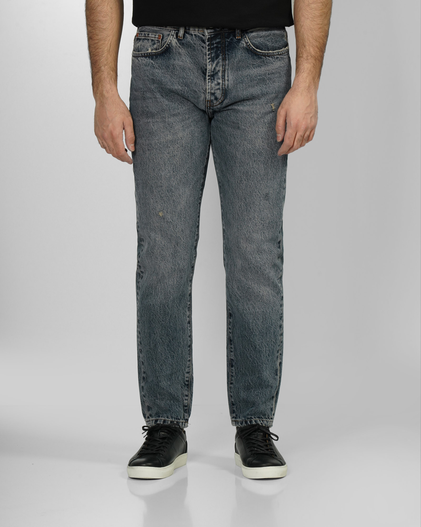 خرید و قیمت شلوار جین استریت استایل (Street Style) زاپ دار مردانه آبی 23412208