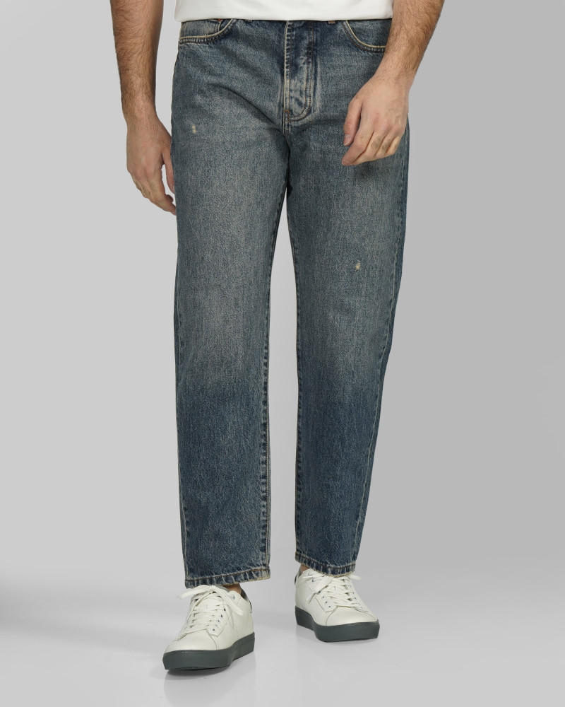 خرید و قیمت شلوار جین استریت استایل (Street Style) زاپ دار مردانه آبی 23412224
