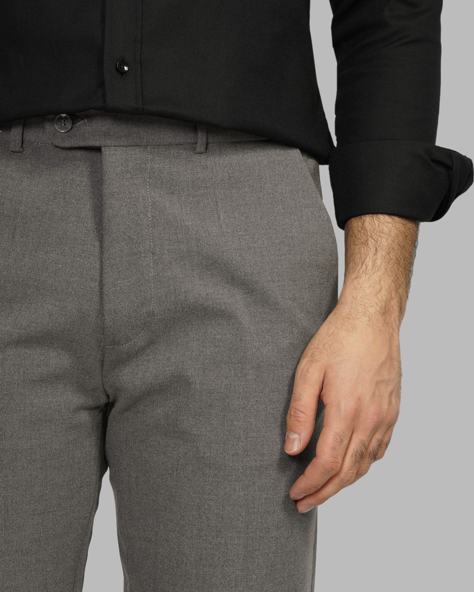 خرید و قیمت شلوار پارچه ای مردانه خاکستری تیره23461117