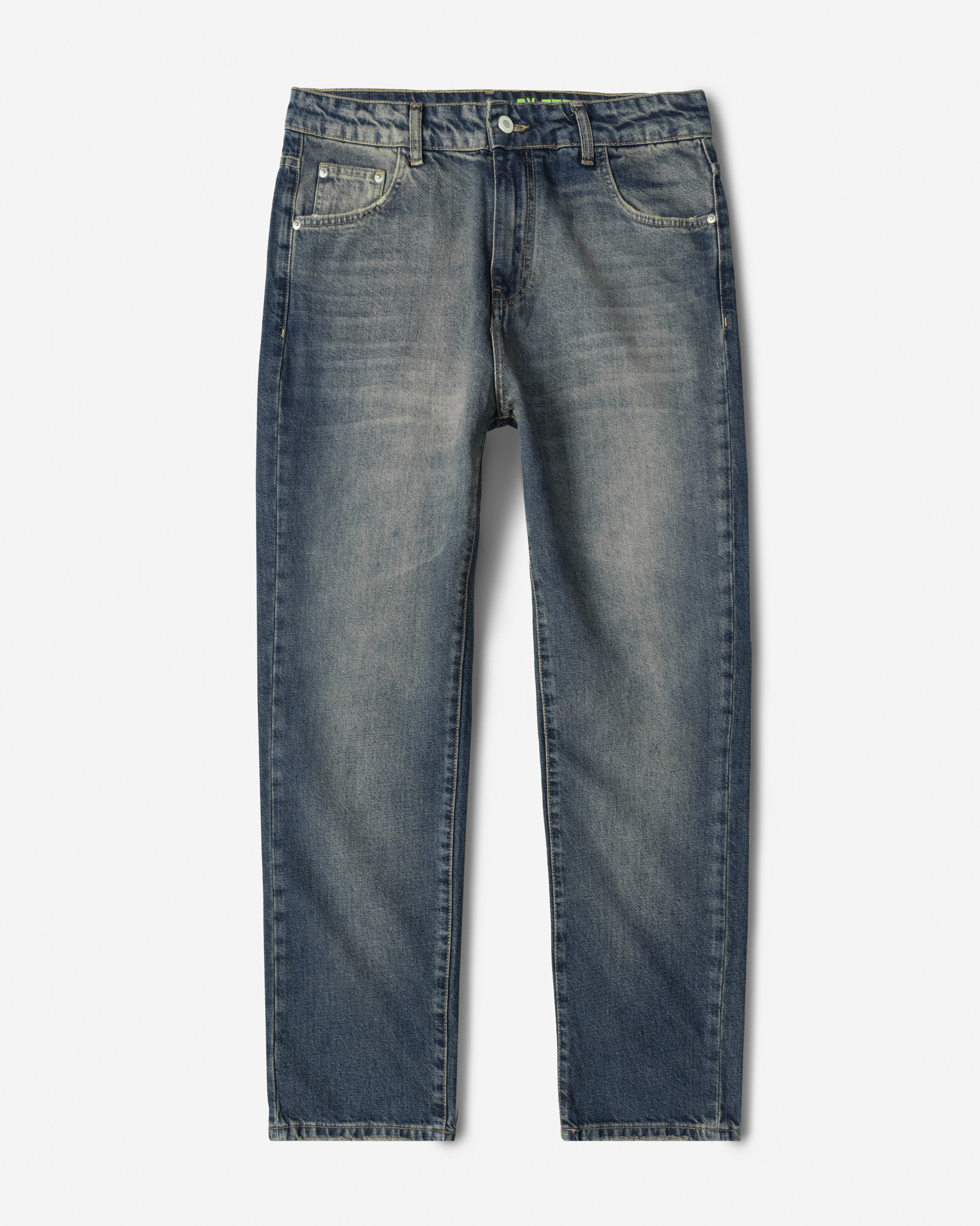 شلوار جین استریت فیت (Straight fit) ساده مردانه آبی تیره 24124770