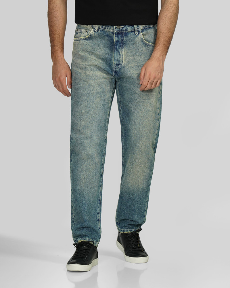 خرید و قیمت شلوار جین استریت استایل (Street Style) ساده مردانه آبی 24112230