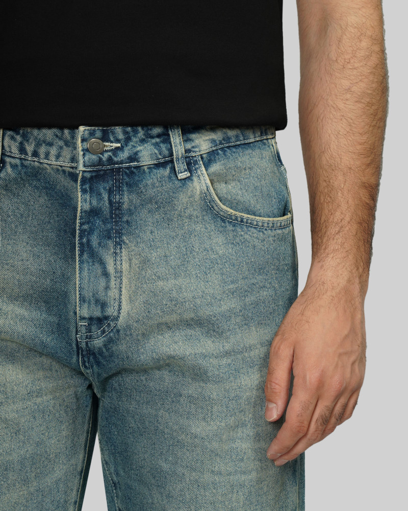 خرید و قیمت شلوار جین استریت استایل (Street Style) ساده مردانه آبی 24112230