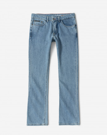 شلوار جین بوت کات (Boot cut) ساده مردانه آبی روشن 22324609