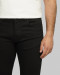 خرید و قیمت شلوار جین اسکینی (skinny) ساده مردانه مشکی 24110278