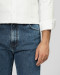 شلوار جین استریت فیت (Straight fit) ساده مردانه آبی 24224790
