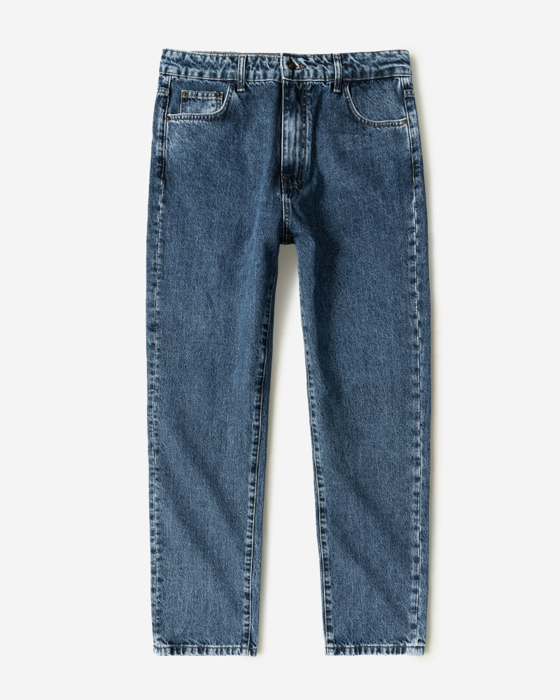 شلوار جین استریت فیت (Straight fit) ساده مردانه آبی 24224790