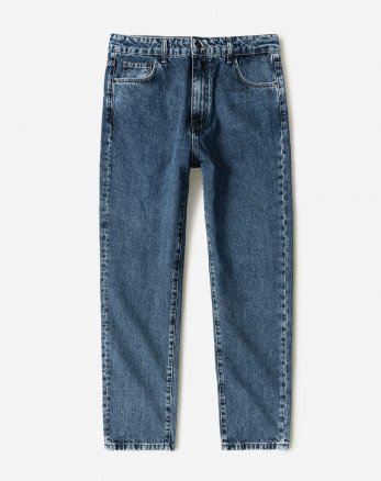 شلوار جین استریت فیت (Straight fit) ساده مردانه آبی 24224790