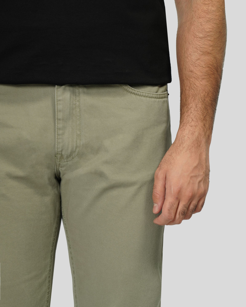 شلوار جین مینی (Mini) ساده مردانه سبز 24224786