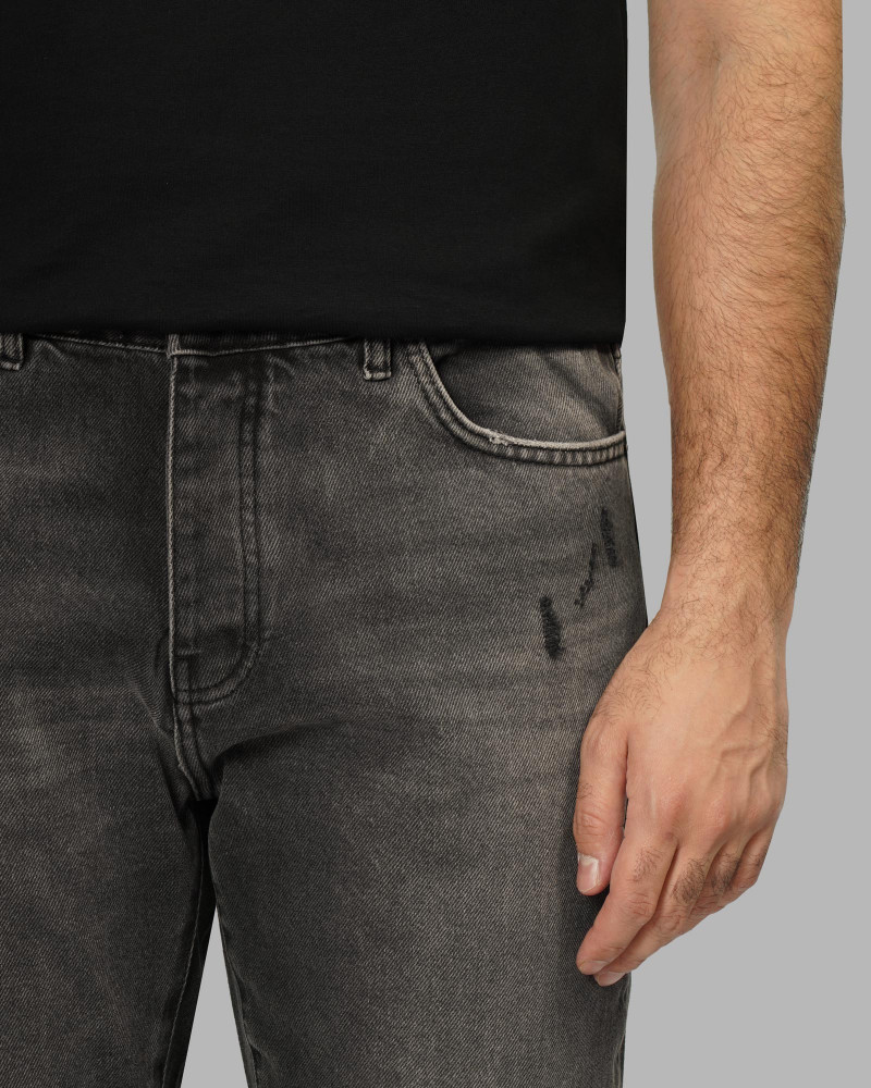 خرید و قیمت شلوار جین مردانه Essentials زاپ دار ذغالی 24224795