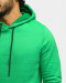 خرید و قیمت هودی کلاه دار ساده سبز 24371252