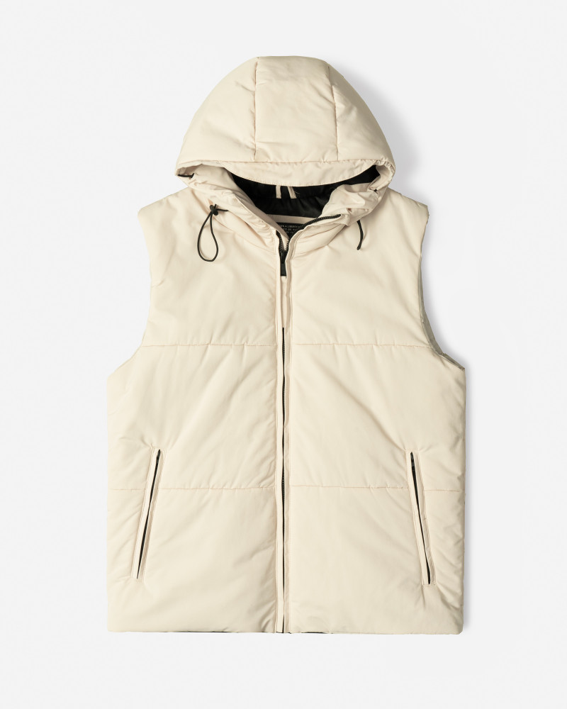 خرید و قیمت پافر مردانه کلاه دار کرم 24253172