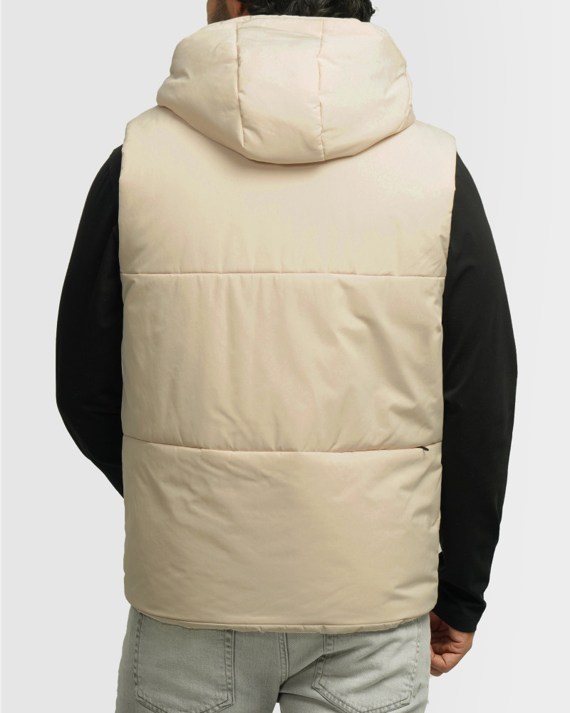 خرید و قیمت پافر مردانه کلاه دار کرم 24253172