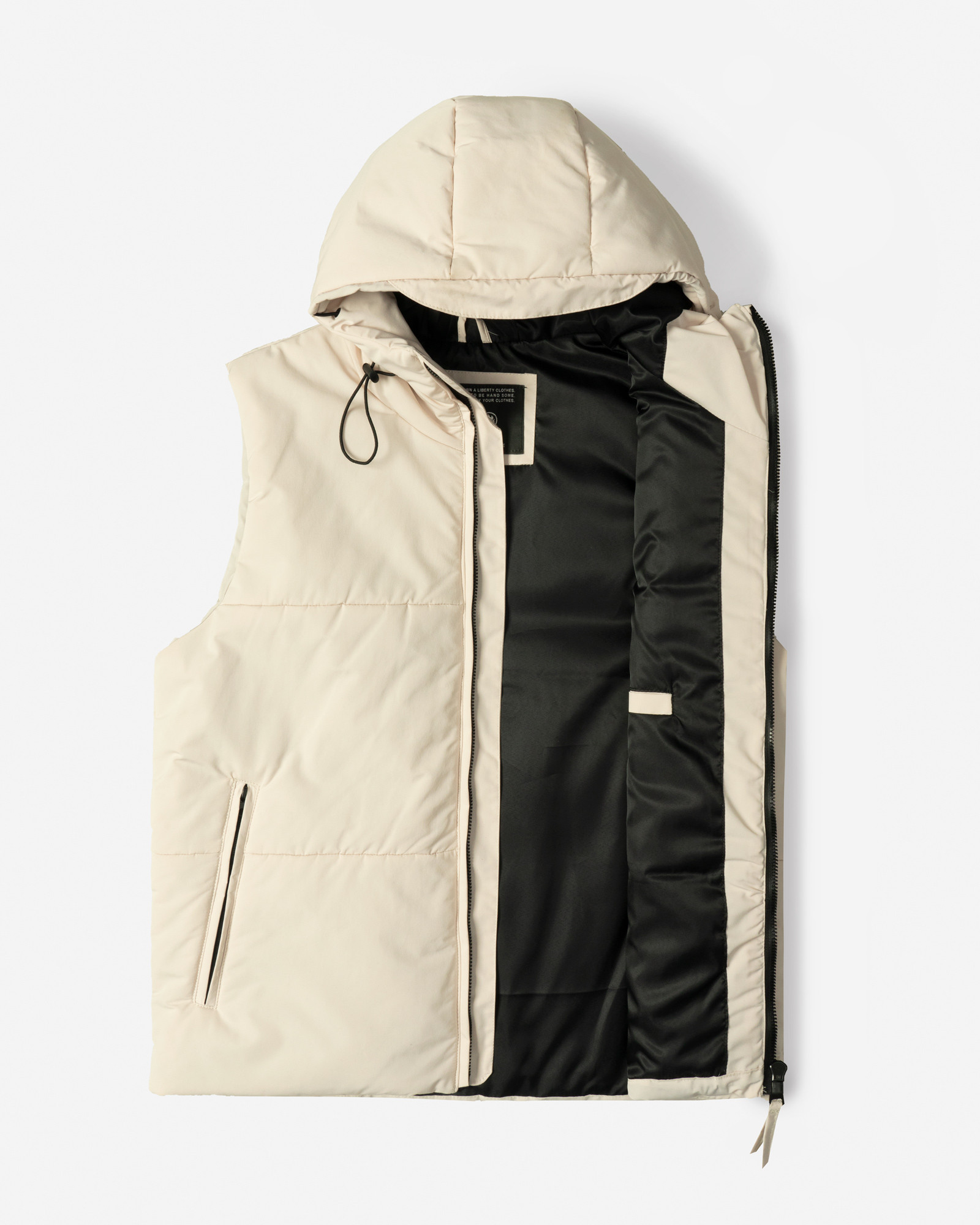 خرید و قیمت پافر مردانه کلاه دار کرم 24253172