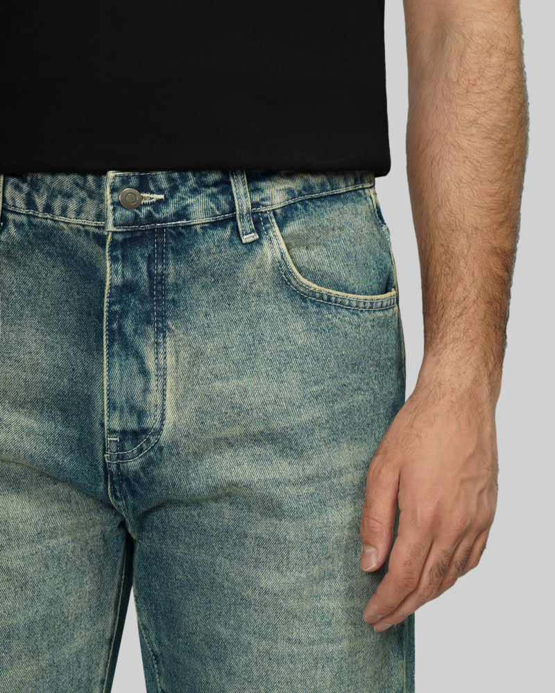 خرید و قیمت شلوار جین استریت استایل (Street Style) ساده مردانه آبی 24112230