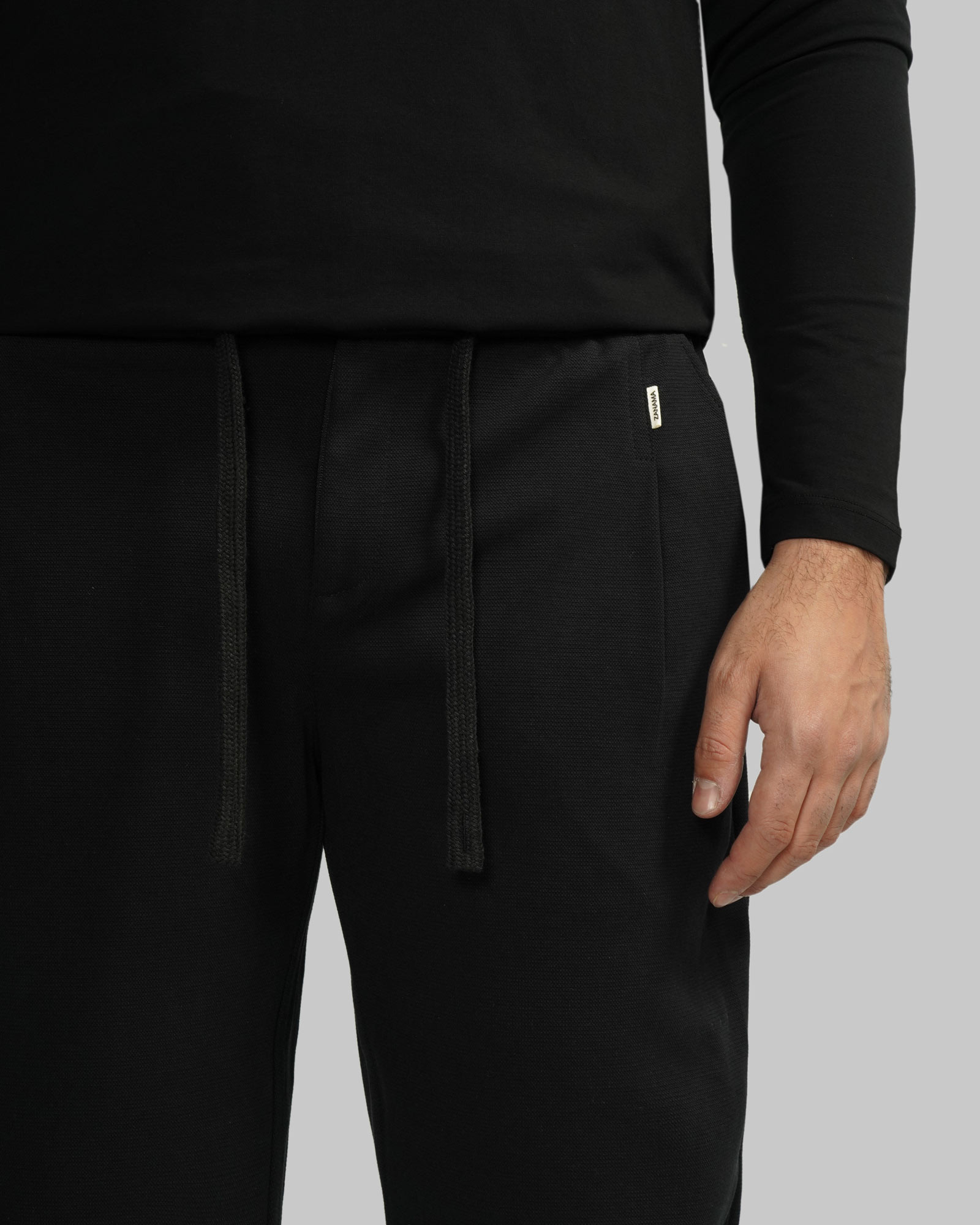 شلوار اسلش مردانه مشکی 24326189