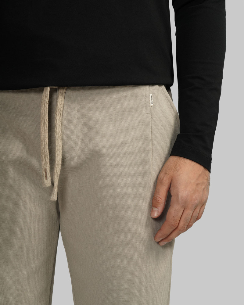 شلوار اسلش مردانه کرم 24326189