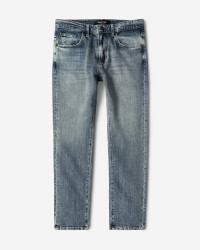 شلوار جین مینی (Mini) ساده مردانه آبی 24324811