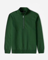 پلیور نیم زیپ مردانه سبز 24341129