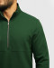 پلیور نیم زیپ مردانه سبز 24341129