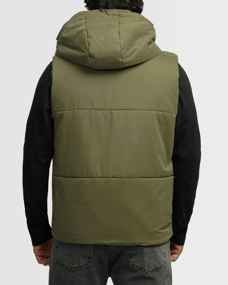 خرید و قیمت پافر مردانه کلاه دار سبز 24253172