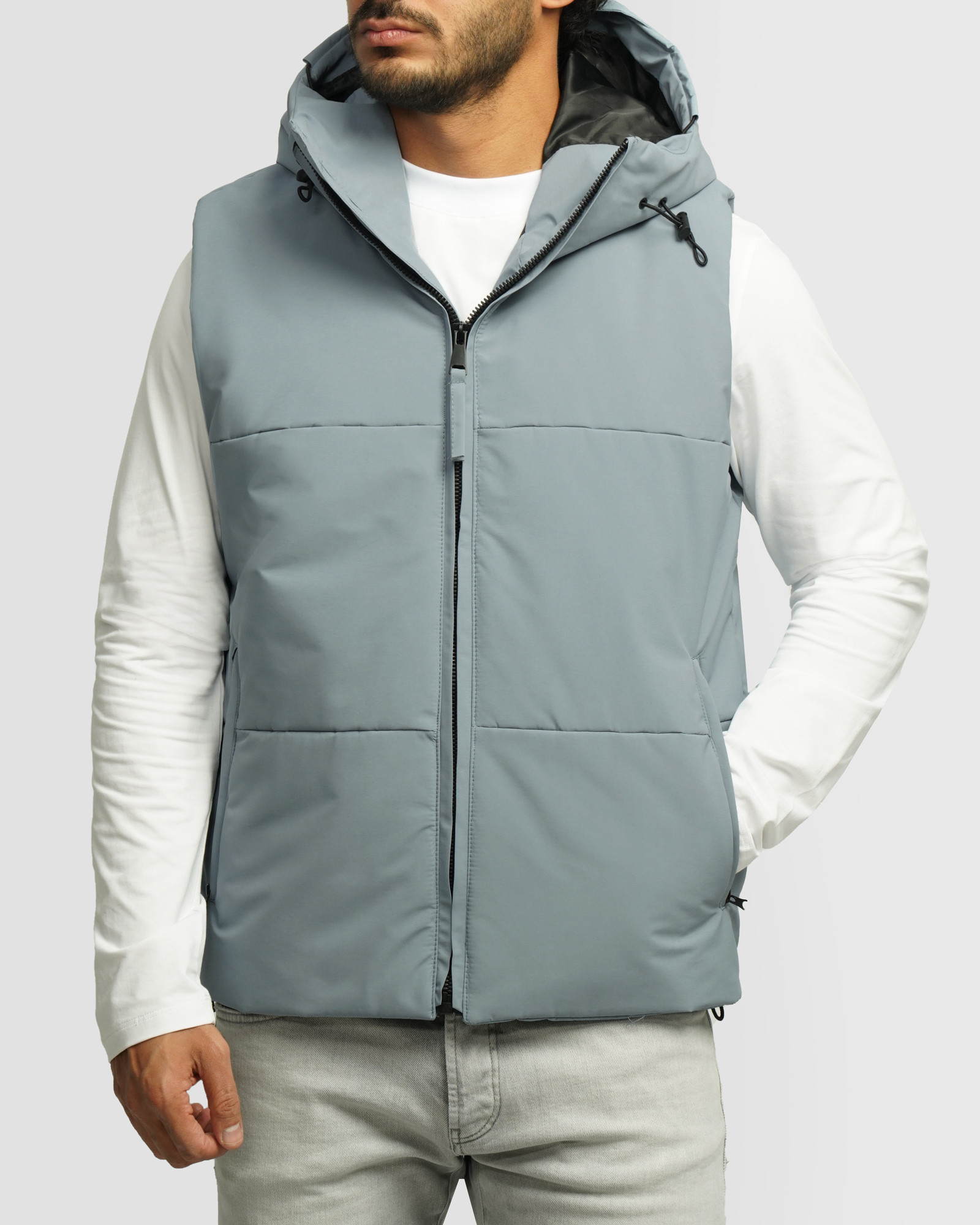 خرید و قیمت پافر مردانه کلاه دار آبی 24253172