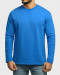 خرید و قیمت تیشرت آستین بلند یقه گرد ساده آبی 24328127