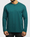 خرید و قیمت تیشرت آستین بلند یقه گرد ساده سبز کله غازی 24328127