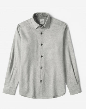 پیراهن ضخیم مردانه طوسی 24352302