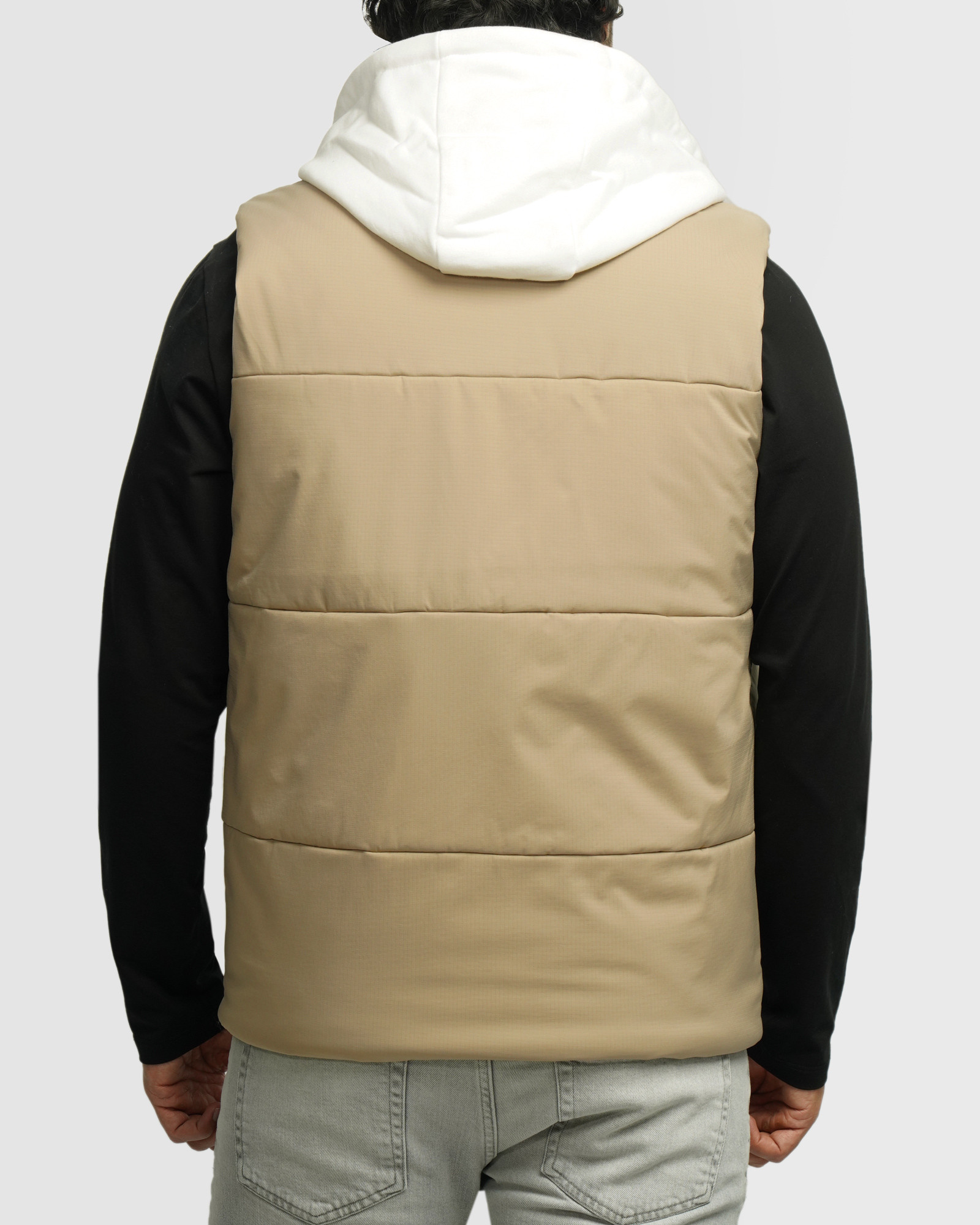 خرید و قیمت پافر مردانه کلاه دار کرم 24253174