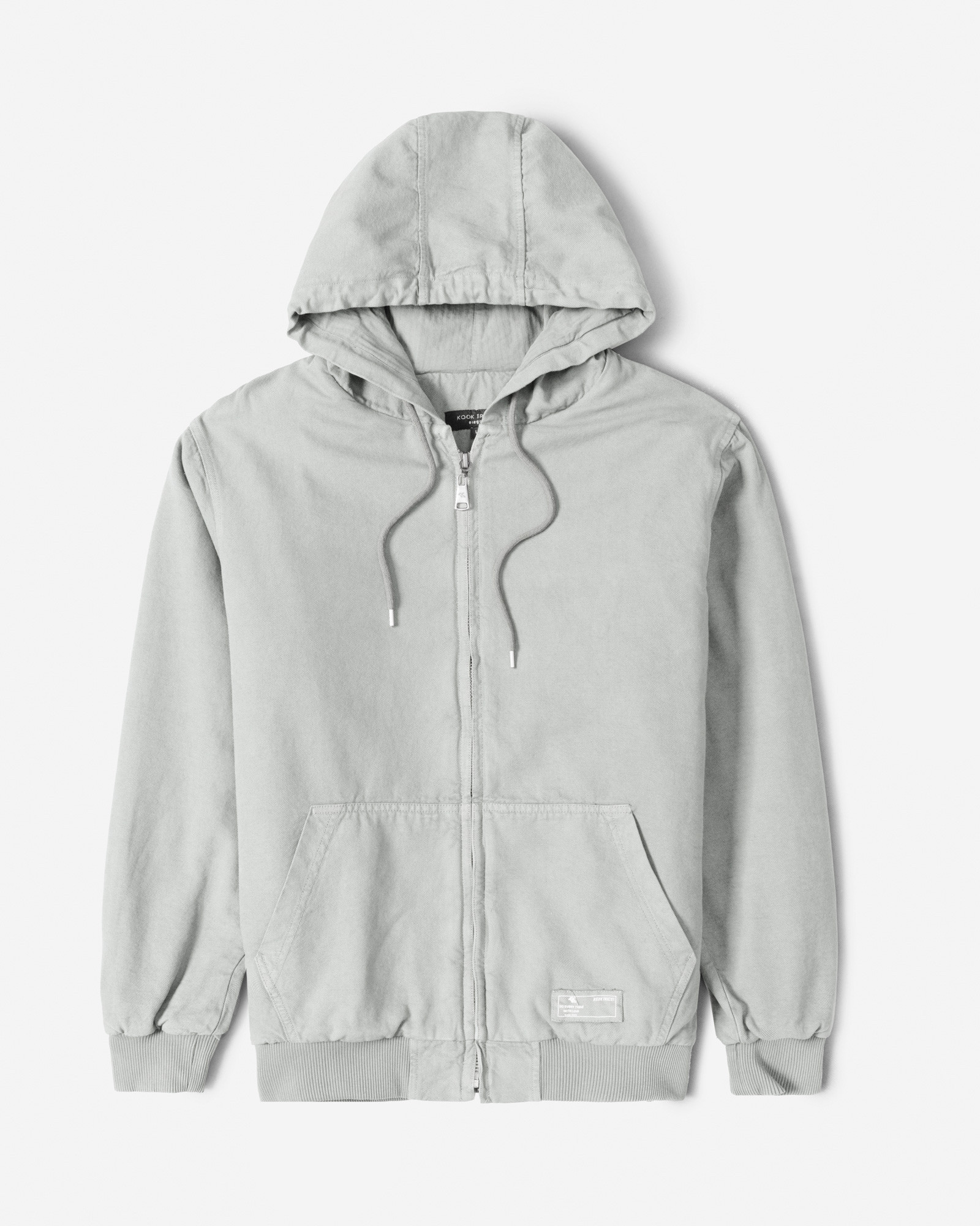 کاپشن کتان مردانه طوسی روشن 24387110