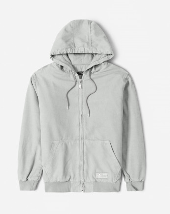 کاپشن کتان مردانه طوسی روشن 24387110