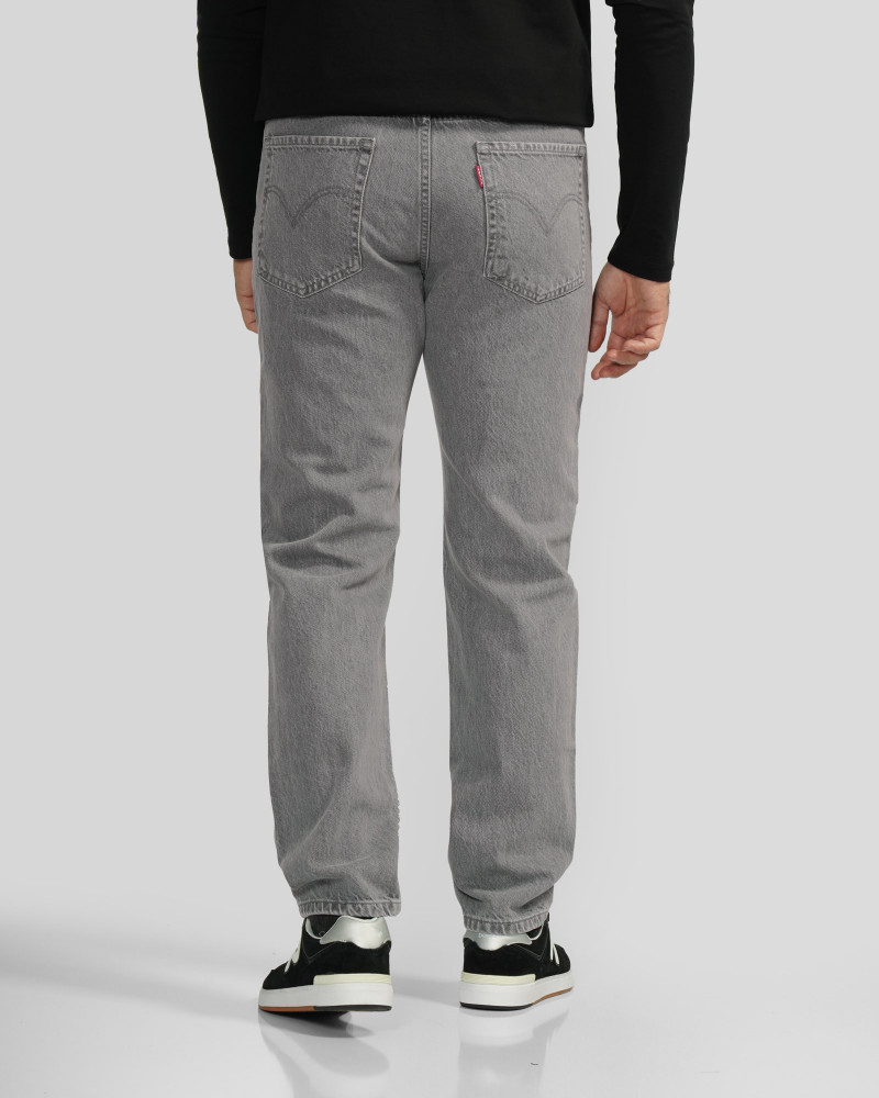 خرید و قیمت شلوار جین رگولار (Relax vintage) ساده مردانه طوسی 24112239