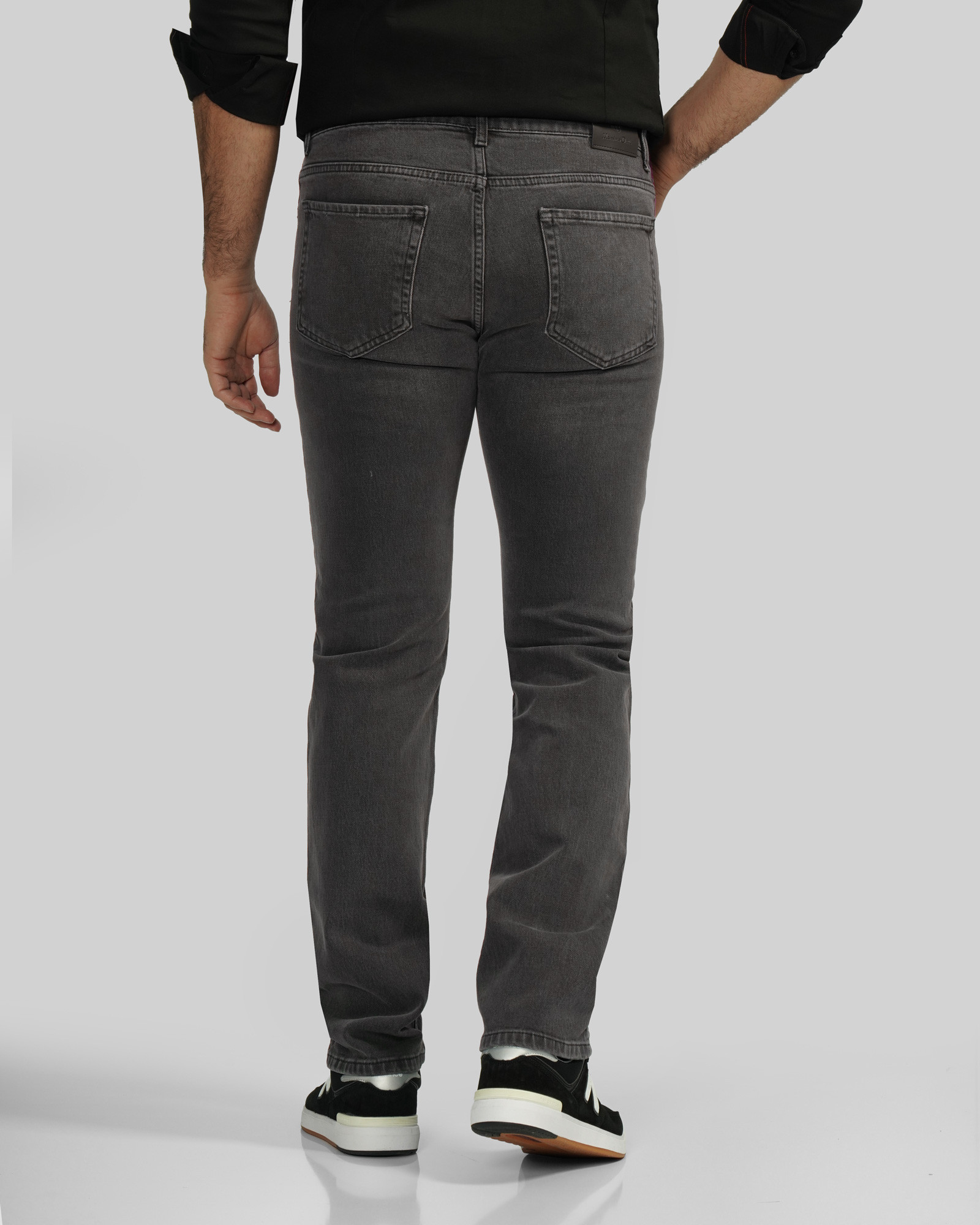 خرید و قیمت شلوار جین رگولار (Regular) ساده مردانه دودی 24312248