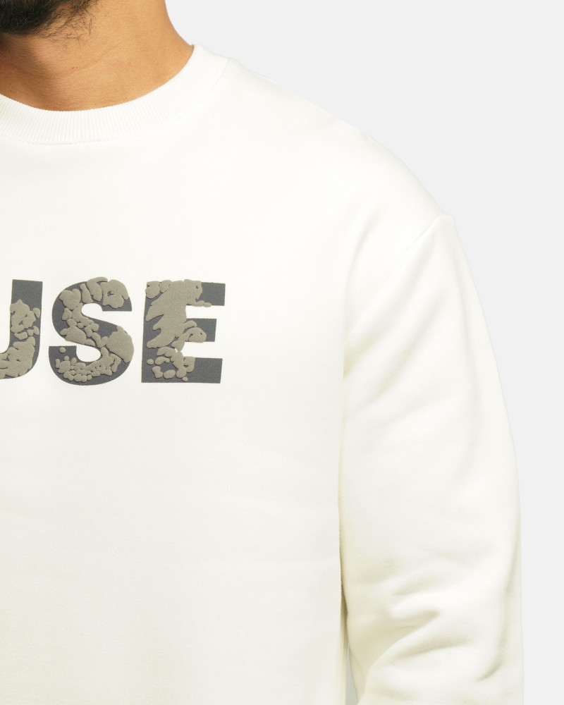 خرید و قیمت پلیور دورس یقه گرد مردانه سفید 24357243