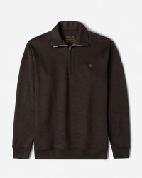 پلیور سلانیک نیم زیپ مردانه قهوه ای 24341128