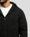 کاپشن کتان مردانه مشکی 24387110