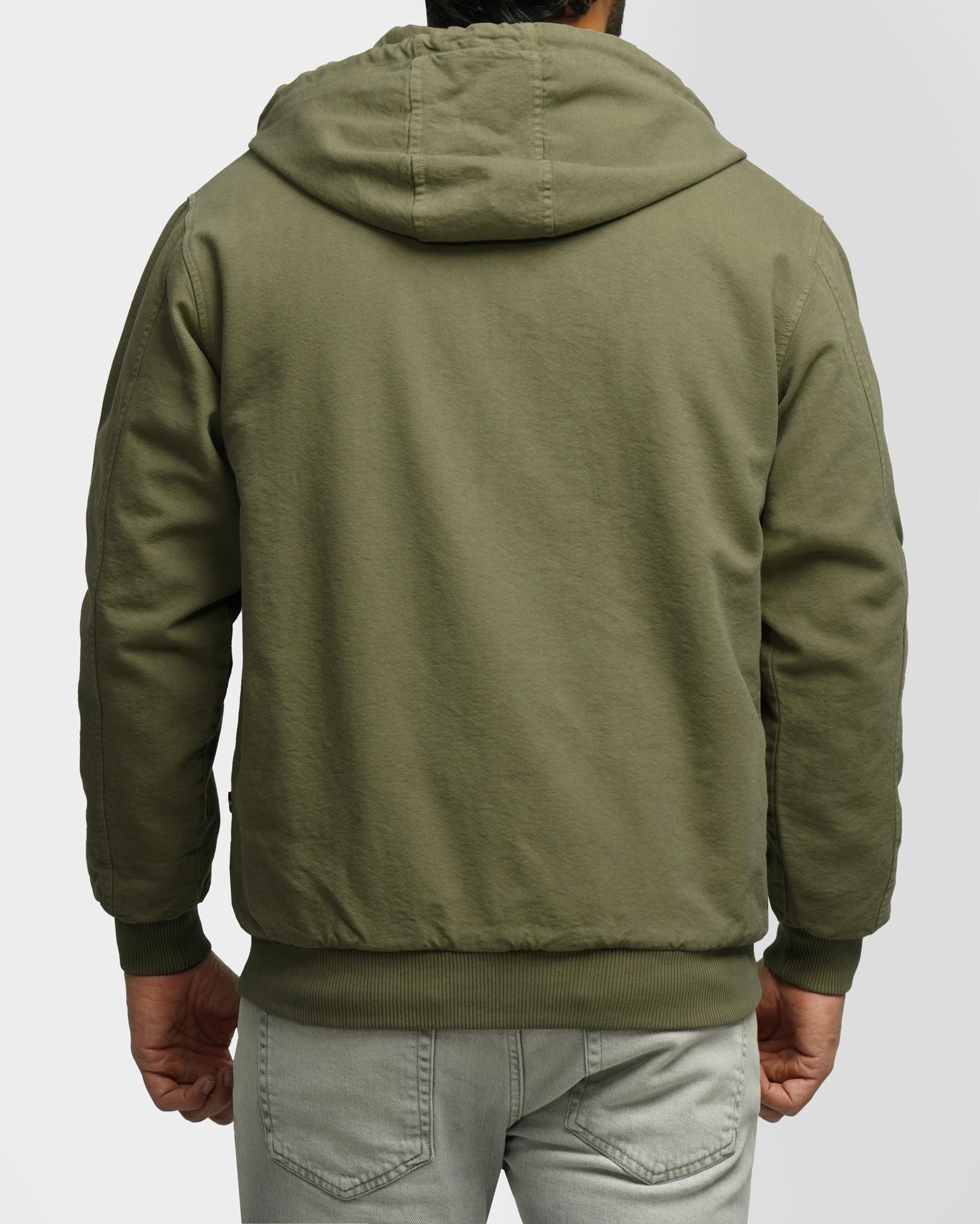 کاپشن کتان مردانه سبز 24387110