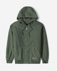 کاپشن کتان مردانه سبز تیره 24387110