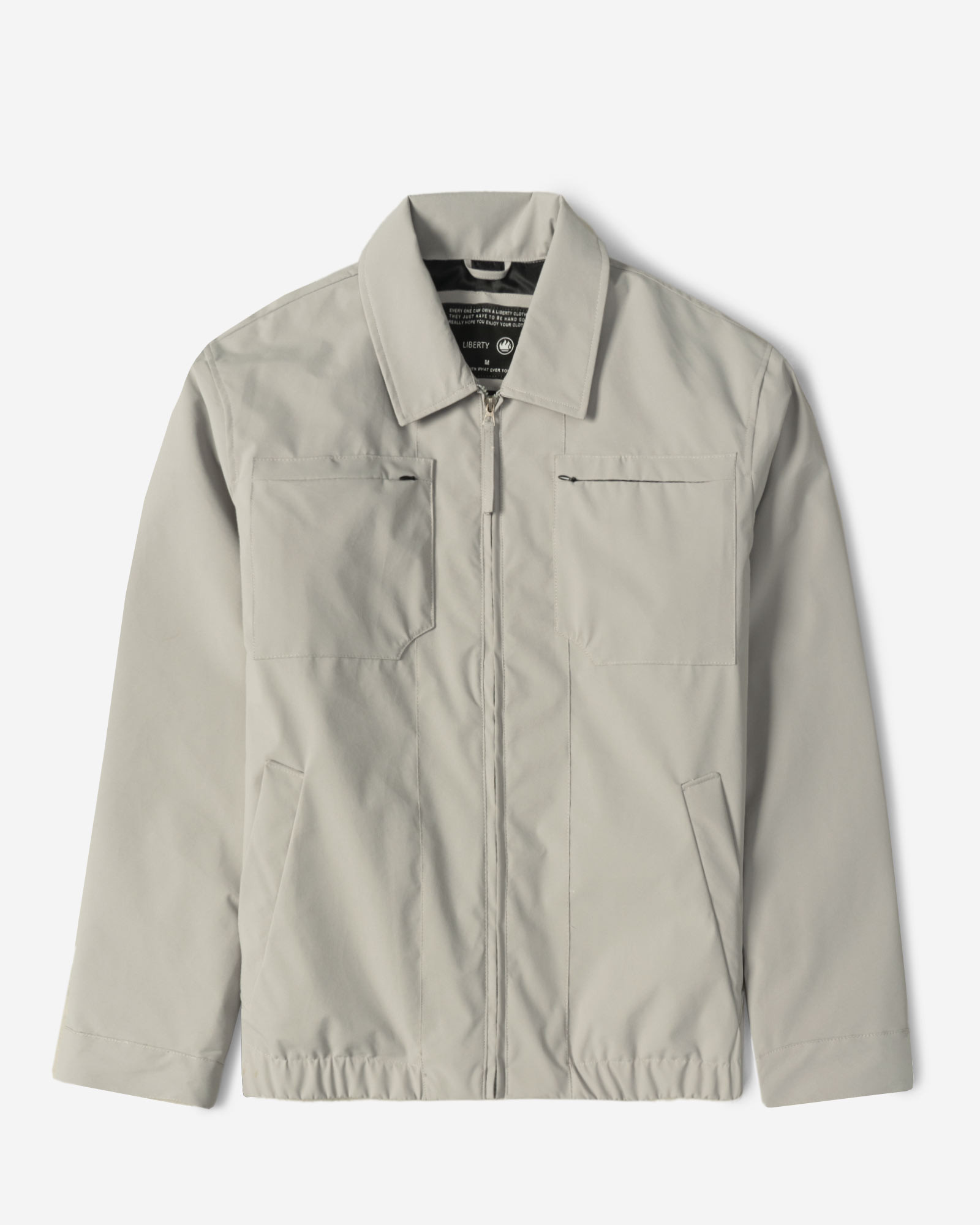 کاپشن مردانه طوسی 24316372